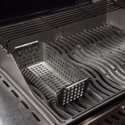 SANTOS Gemüsekorb S / Grillwok Edelstahl, 31,5 X 13,5 cm -GrillMeister Geschäft 530e4bf1a2627b0908e479820eab37a4