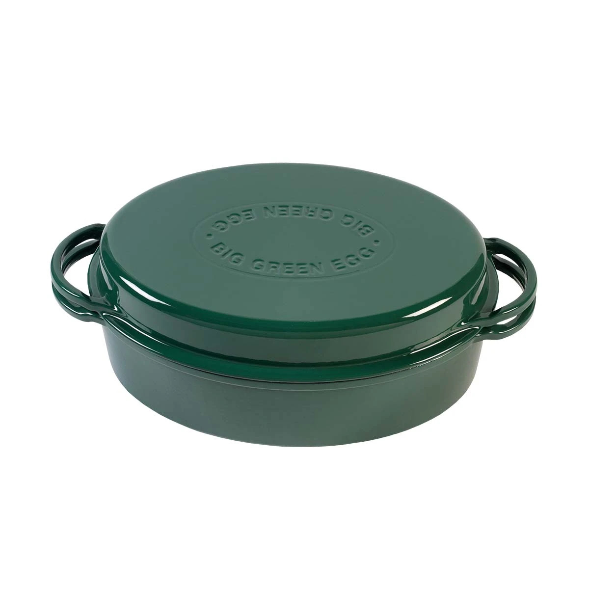 Big Green Egg Emaillierter Dutch Oven / Oval / 5,2L 3 Big Green Egg Emaillierter Dutch Oven / Oval / 5,2L