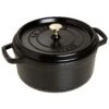 STAUB Cocotte, 24 Cm, Schwarz, Gusseisen -GrillMeister Geschäft 72f047e8d45568fcb6ae5bd1fdd37b07