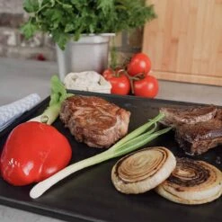 SANTOS Wende-Grillplatte Gusseisen Für Broil King Baron / Crown / Triton 3 / Triton 4, 43,3 X 32 Cm -GrillMeister Geschäft 929fe421603e5dd6b72b90a35a8b6140