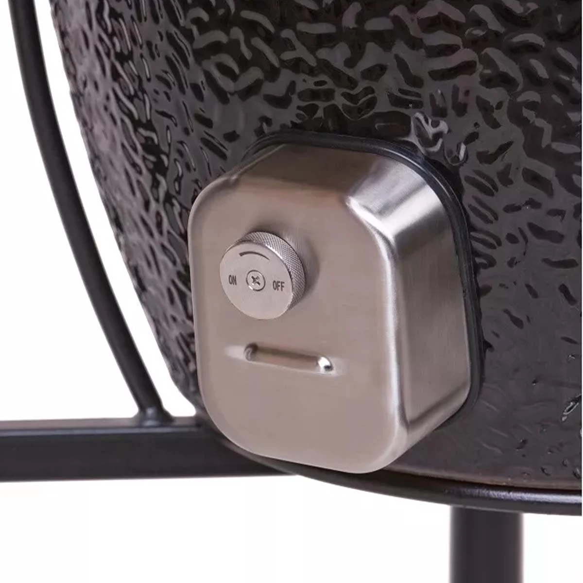 Monolith Classic BBQ Guru Pro 2.0 Inkl. Gestell & Seitentische, Schwarz + DigiQ DX3 3 Monolith Classic BBQ Guru Pro 2.0 Inkl. Gestell & Seitentische, Schwarz + DigiQ DX3