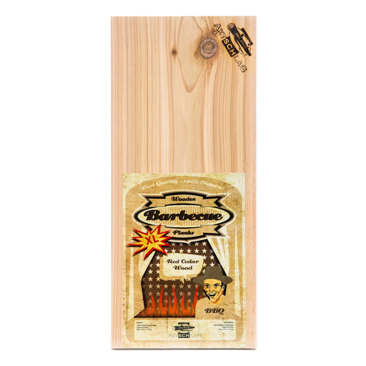 Axtschlag XL Wood Planks Western Red Cedar, 40 X 15 Cm 3 Axtschlag XL Wood Planks Western Red Cedar, 40 X 15 Cm