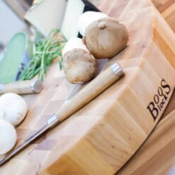 Boos Blocks Hackblock Stirnholz Classic, Ahorn Rund Ø 46 Cm -GrillMeister Geschäft bb hackblock stirnholz rund 46x7 6cm ccb183 r 7358fe5f856dc2b22f4f01f2dde67395