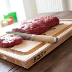 Boos Blocks Schneidebrett ProChef SLIC, Ahorn Mit Fleischhaltern 51x38x3 Cm -GrillMeister Geschäft bb schneidebrett ahorn 51x38x4cm slic 0c5bf0ea16fcc822c74e537c720c5186