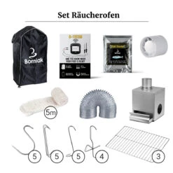 Borniak Erweiterungsset Für 150er Serie Räucherofen