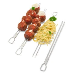 Broil King 4-teiliges Doppelspieß-Set, 30,5 Cm -GrillMeister Geschäft broil king doppelspiess set c6688695ce1fc81ea12ba68cdac97605