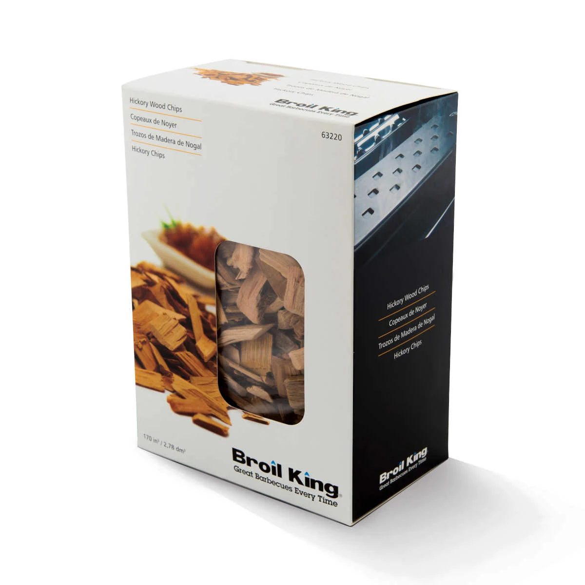 Broil King Hickory Chips, 2,78 Dm3 3 Broil King Hickory Chips, 2,78 Dm3