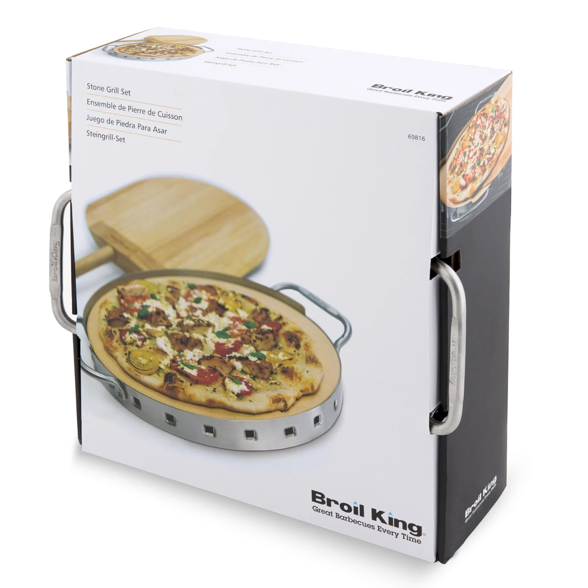 Broil King Pizzastein-Set Imperial, Ø 33 Cm 5 Broil King Pizzastein-Set Imperial, Ø 33 Cm – Bild 3
