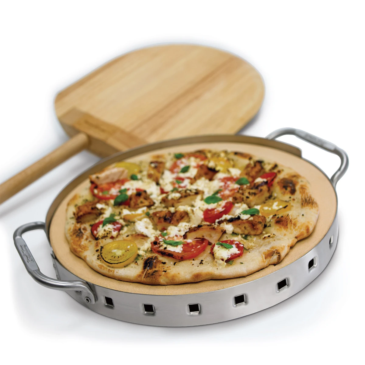Broil King Pizzastein-Set Imperial, Ø 33 Cm 7 Broil King Pizzastein-Set Imperial, Ø 33 Cm – Bild 5