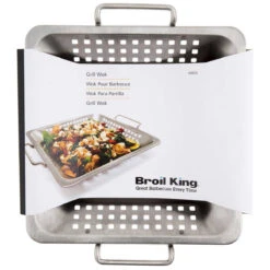Broil King Wok Quadratisch, 30,5 X 30,5 Cm -GrillMeister Geschäft broil king wok quadratisch verpackung 4536542052f592964412ef17145f7e48