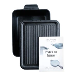 SANTOS Kastenform K8 Mit Deckel, Aus Gusseisen, 34 X 24 Cm 14 SANTOS Kastenform K8 Mit Deckel, Aus Gusseisen, 34 X 24 Cm -GrillMeister Geschäft c5644b4be3fe0663c04538a7cf242058