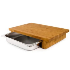 Cleenbo Classic Schneidebrett Bambus Mit Edelstahlwanne -GrillMeister Geschäft cleenbo classic schneidebrett bambus mit edelstahlwanne a0d788511d6c00be63a6fddb1c04fe01