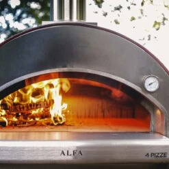 Alfa Forni Pizzaofen 4 Pizze Mit Stand, Holz, Rot -GrillMeister Geschäft d0b236992edcab62763006fd692a6e7f