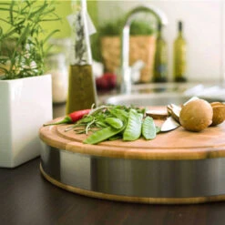 Boos Blocks Hackblock Mit Edelstahlring Stirnholz Classic, Ahorn Ø 38 Cm -GrillMeister Geschäft f57908679a3ae9bc7cb75b5fbdfe6e33