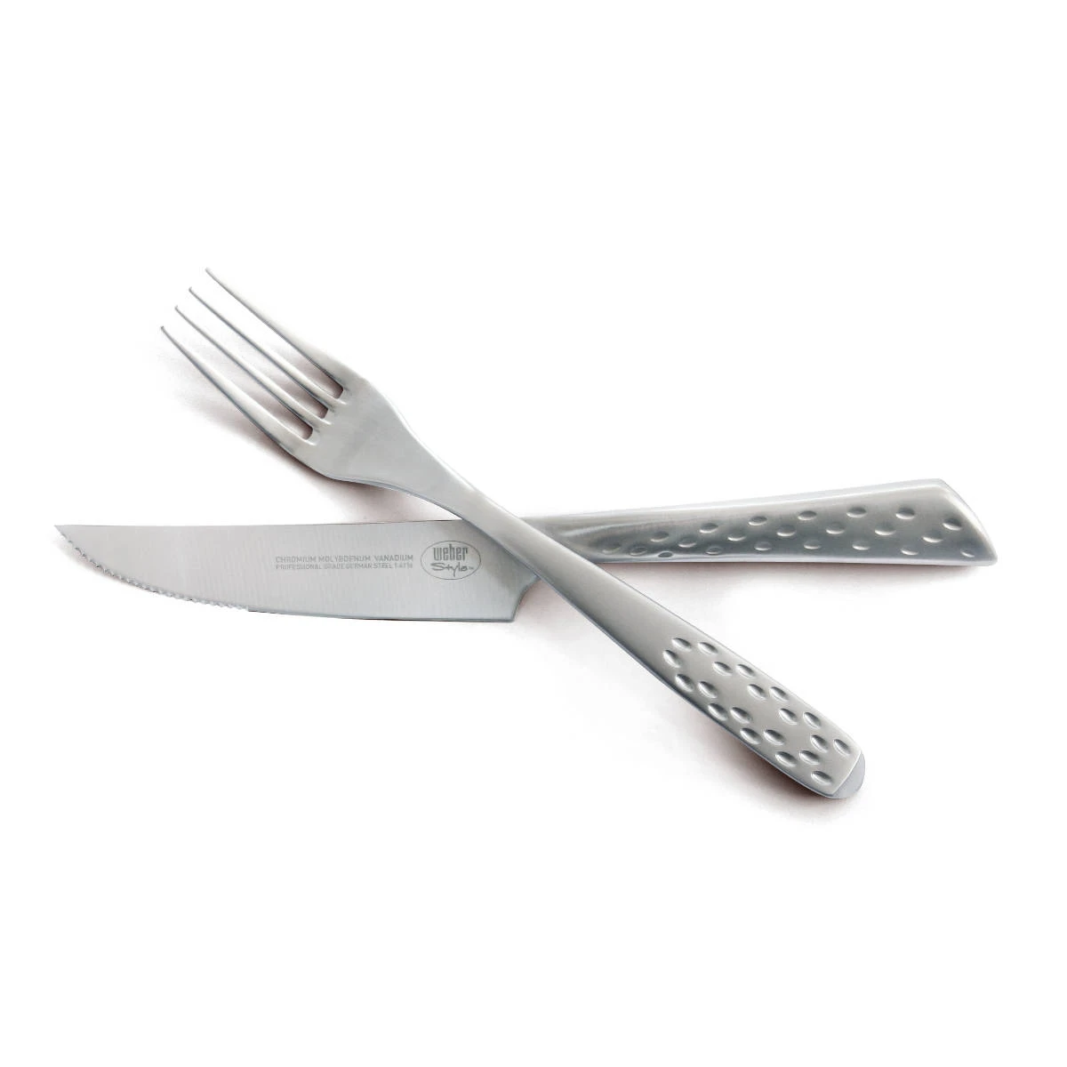 Weber Deluxe Steak- Set - 4-teilig, Edelstahl 3 Weber Deluxe Steak- Set - 4-teilig, Edelstahl