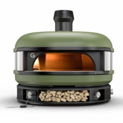 Gozney Dome Dual-Fuel Pizzaofen, Olivgrün -GrillMeister Geschäft gozney dome dual fuel pizzaofen olivgruen 07b1dba9aaea22883089949544faffb4