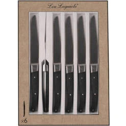 Lou Laguiole Steakmesser Serie Pro In Magnetbox 6 Stück -GrillMeister Geschäft ll steakmesser pro 6stk 7b826327f8ddfd0070077fb803838e18