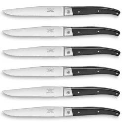 Lou Laguiole Steakmesser Serie Pro In Magnetbox 6 Stück -GrillMeister Geschäft lou laguiole steakmesser serie pro in magnetbox 6 stueck 1ef352129eb156d8cfdefde27ddf8642