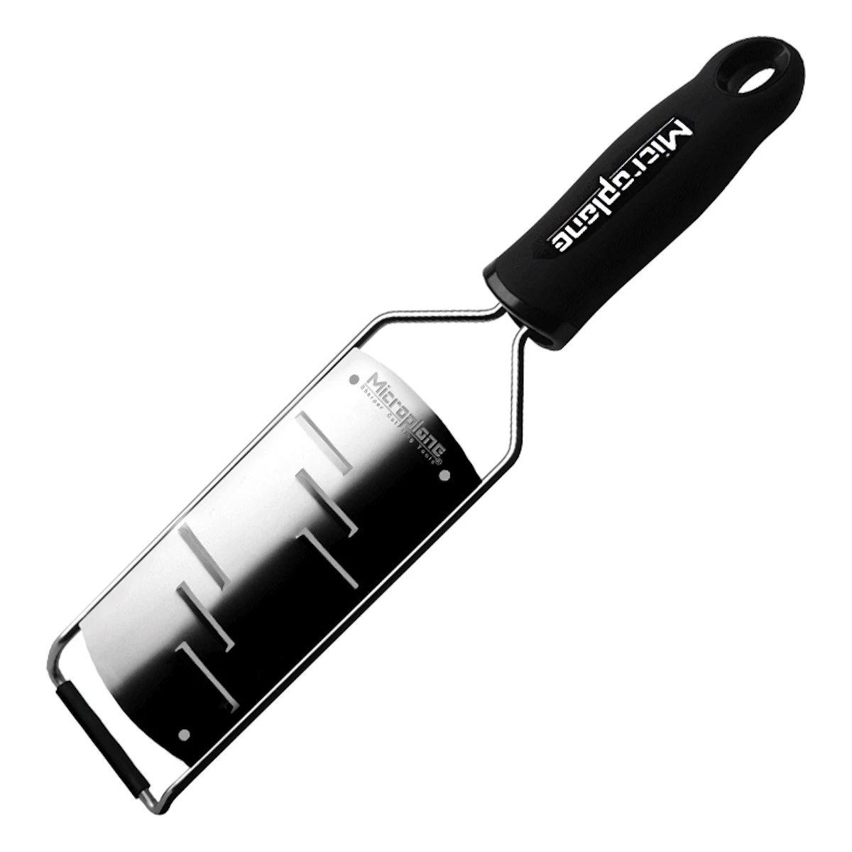 Microplane Gourmet Reibe Große Raspel, Schwarz 4 Microplane Gourmet Reibe Große Raspel, Schwarz – Bild 2