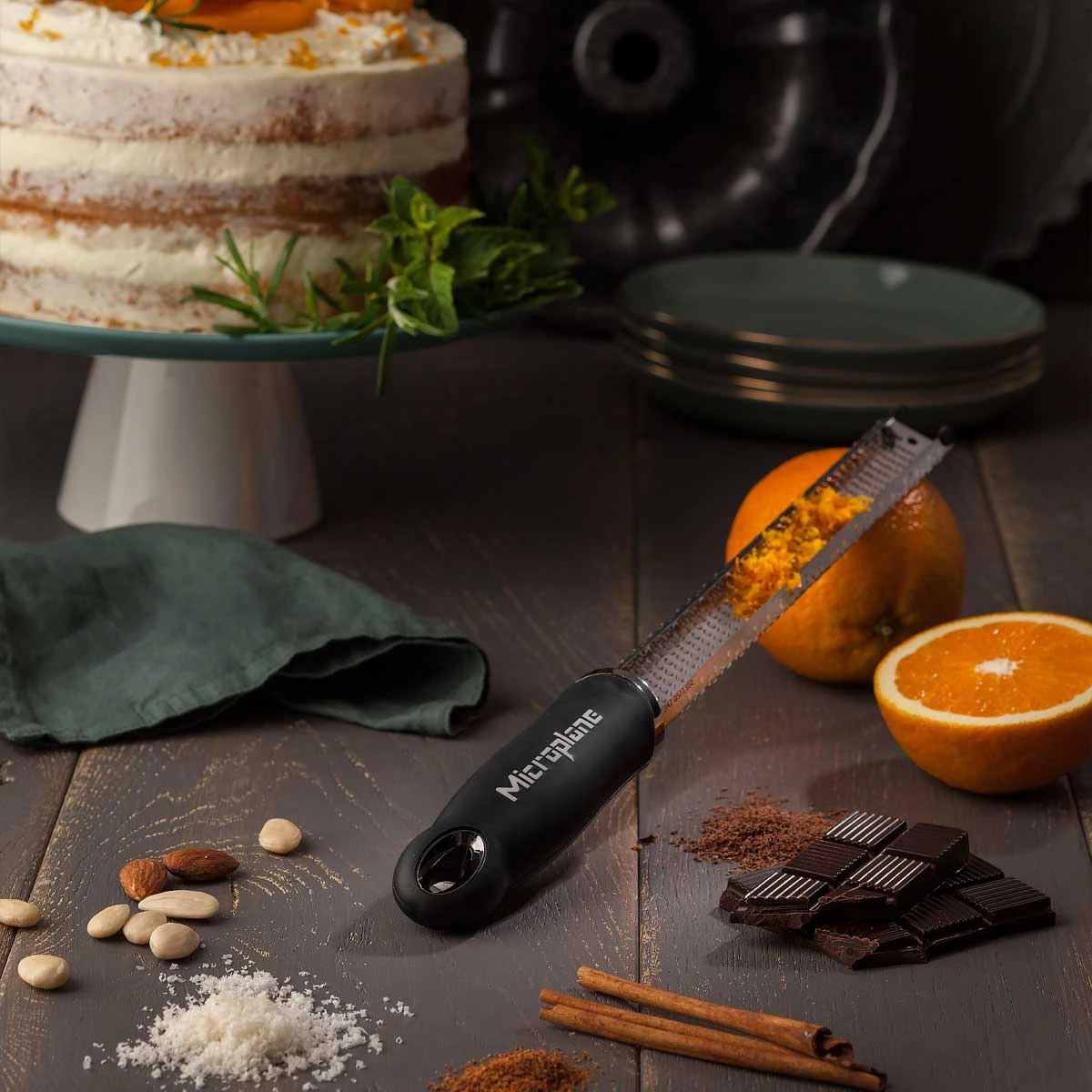 Microplane Premium Reibe / Zester, Schwarz 6 Microplane Premium Reibe / Zester, Schwarz – Bild 4