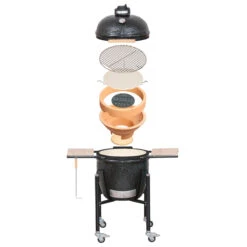 Monolith Basic Mit Gestell & Seitentische, Schwarz -GrillMeister Geschäft mono basic efad3604c3b99743dfe51fa9b78d5147
