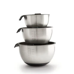 Napoleon 3er-Schüssel-Set, Edelstahl, In 3 Verschied. Größen