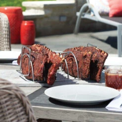 Napoleon 3-in-1 Edelstahl Braten- & Spareribhalter, 20 X 13 Cm -GrillMeister Geschäft napoleon edelstahl ribhalter e01dd58ec729abbb3026c68c2b593581