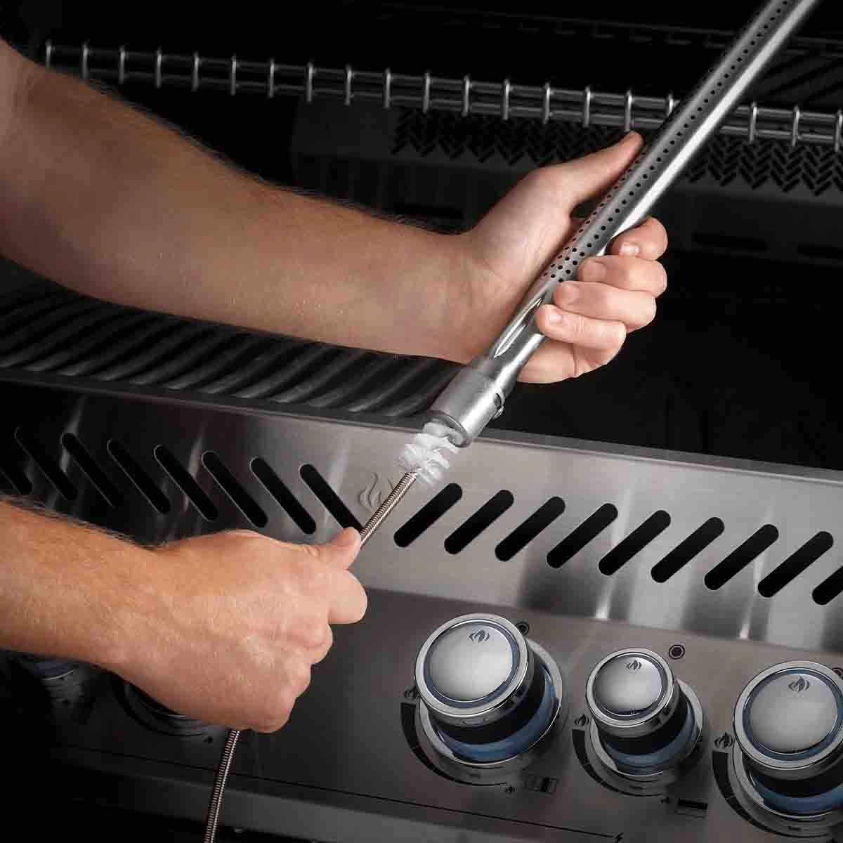 Napoleon 3teiliges Grillkammer-Reinigungsset Mit Bürste Und Schaber 3 Napoleon 3teiliges Grillkammer-Reinigungsset Mit Bürste Und Schaber