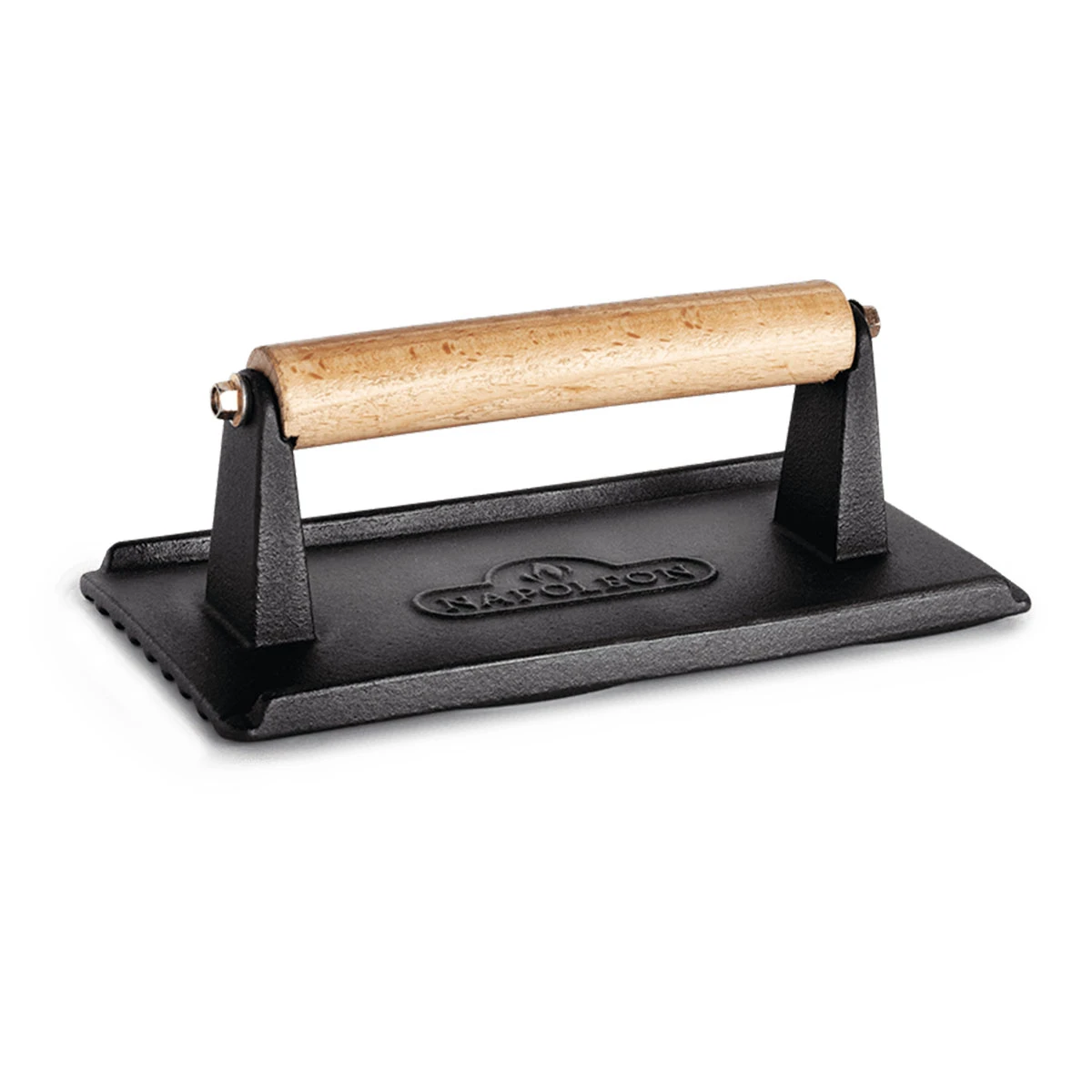 Napoleon Gusseisen Fleischbeschwerer Und Burgerpresse, 21 X 11 Cm 3 Napoleon Gusseisen Fleischbeschwerer Und Burgerpresse, 21 X 11 Cm