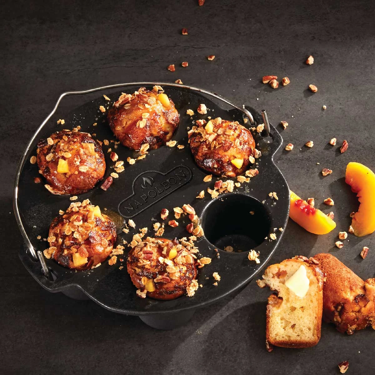 Napoleon Muffinform Gusseisen Ø 24cm 3 Napoleon Muffinform Gusseisen Ø 24cm