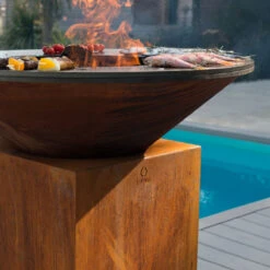 OFYR Feuerplatte Classic Corten 100 -GrillMeister Geschäft ofyr classic corten 100 59bc6b397d1ec53de6a91f4babbc0170