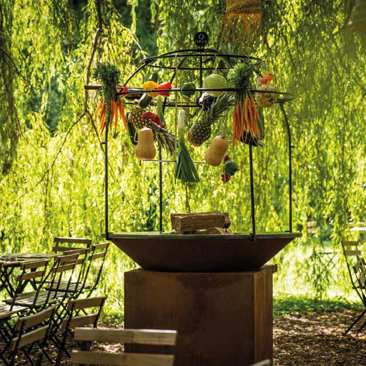 OFYR Feuerplatte Classic Corten 120 PRO+ 3 OFYR Feuerplatte Classic Corten 120 PRO+