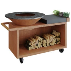 OFYR Feuerplatte Island Corten 100 PRO Keramik Dunkelgrau -GrillMeister Geschäft ofyr feuerschale island corten 100 pro keramik dunkelgrau cbba5e2babe6a82b641112919b8da1d6