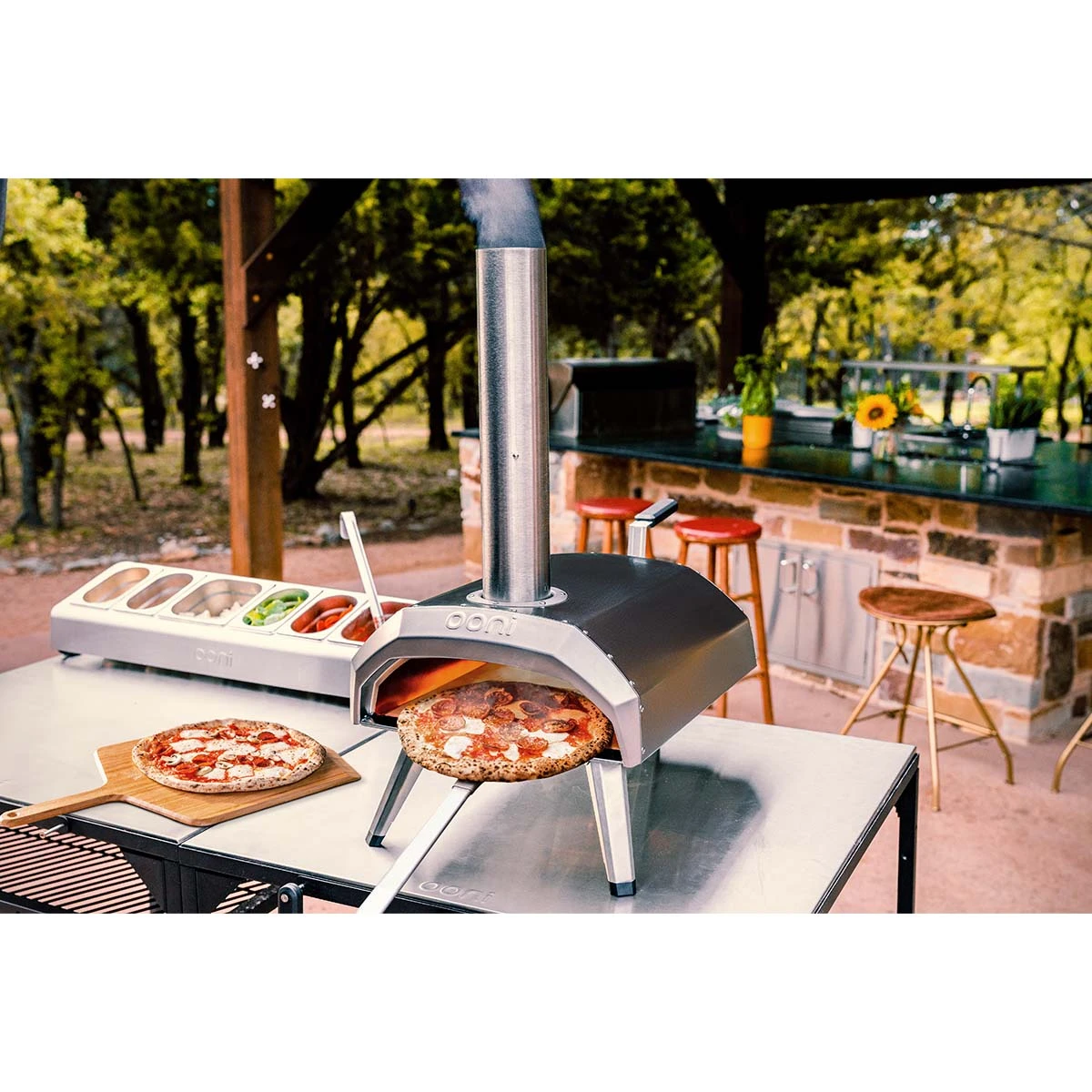 Ooni Karu 12 Multi-Brennstoff Outdoor Pizzaofen, Edelstahl 11 Ooni Karu 12 Multi-Brennstoff Outdoor Pizzaofen, Edelstahl – Bild 9
