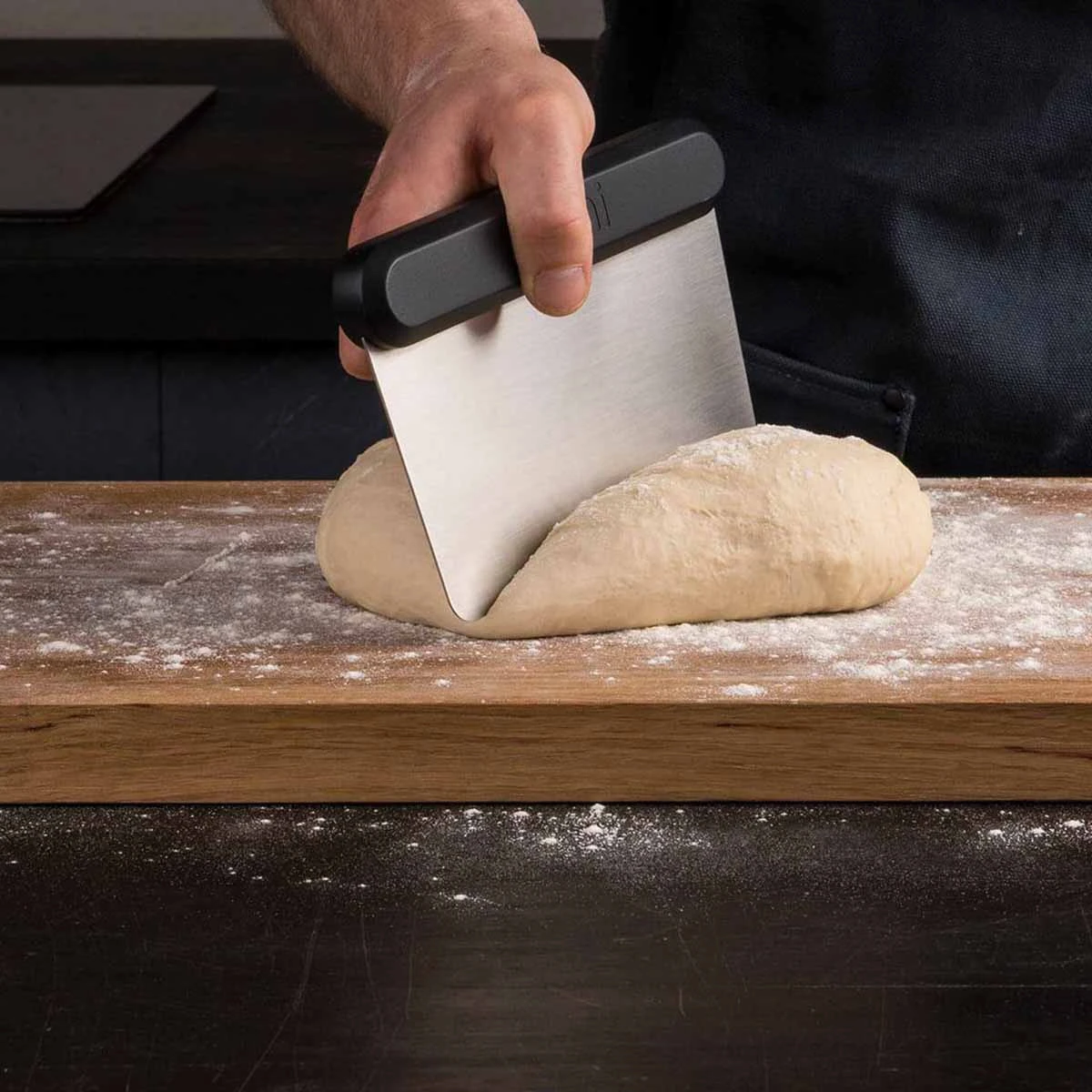 Ooni Pizzateigschaber Edelstahl 4 Ooni Pizzateigschaber Edelstahl – Bild 2