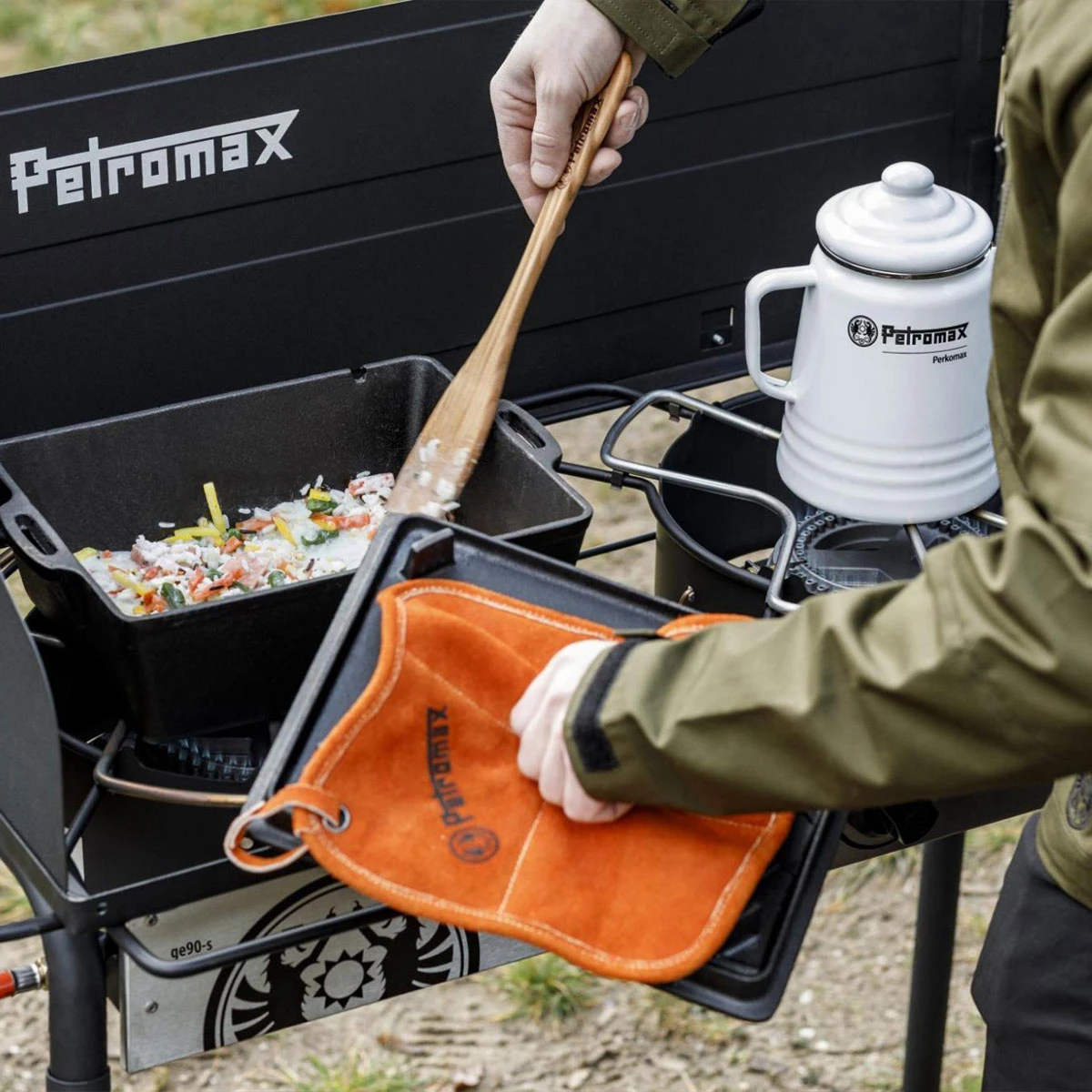 Petromax Aramid Pro 300 Topflappen, Rechteckig (2 Stück) 4 Petromax Aramid Pro 300 Topflappen, Rechteckig (2 Stück) – Bild 2