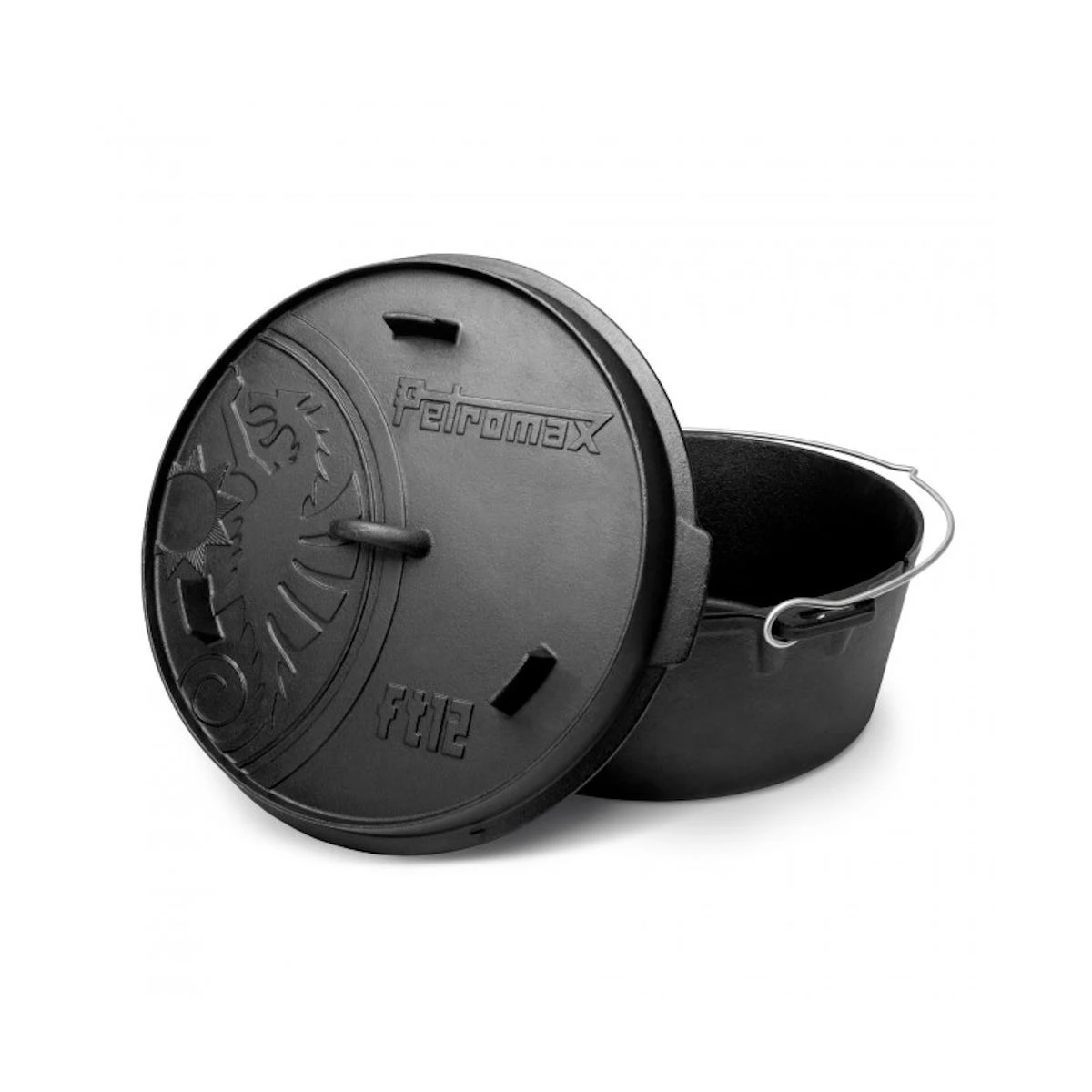 Petromax Feuertopf Ft12-t Dutch Oven Mit Planem Boden 4 Petromax Feuertopf Ft12-t Dutch Oven Mit Planem Boden – Bild 2