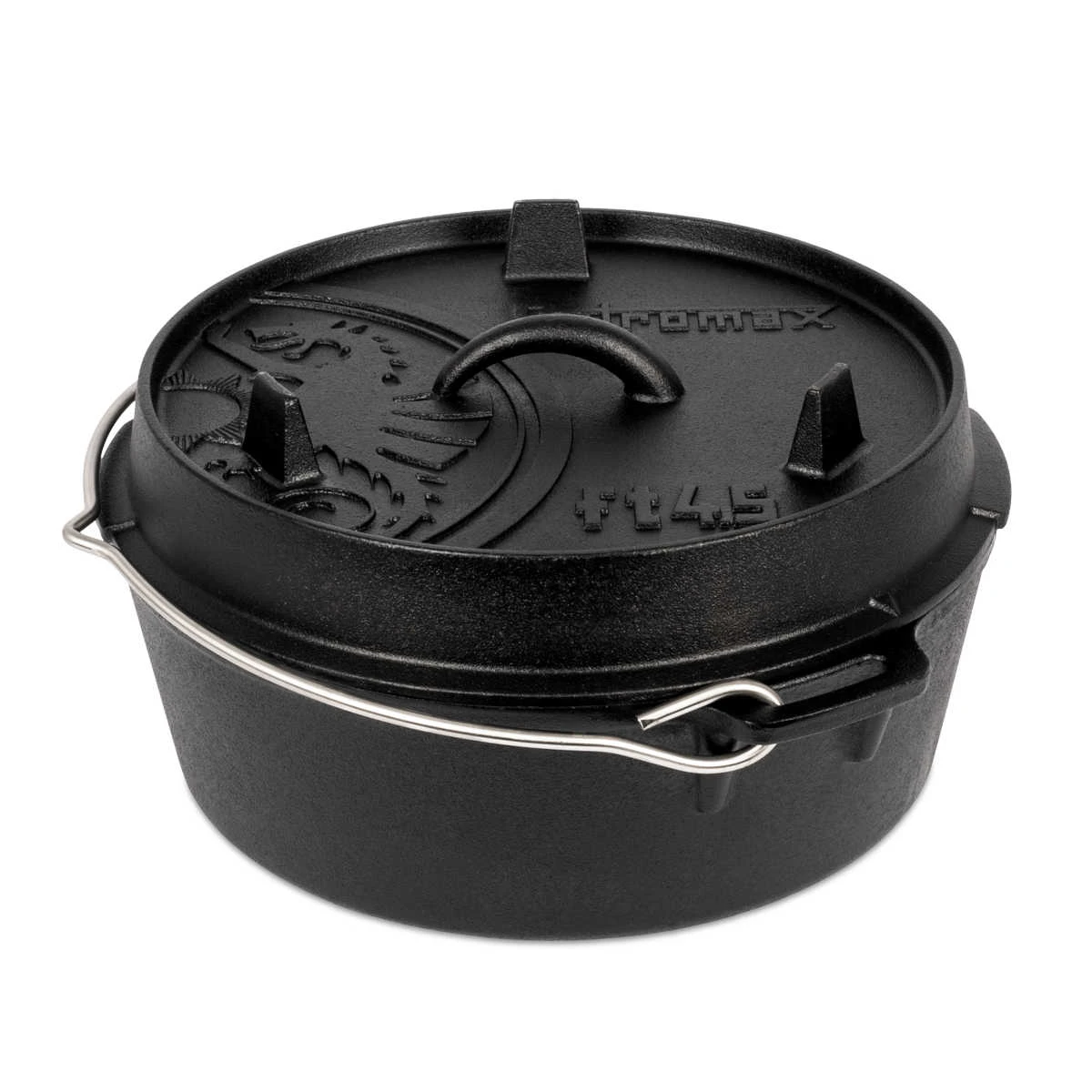 Petromax Feuertopf Ft4.5-t Dutch Oven Mit Planem Boden 3 Petromax Feuertopf Ft4.5-t Dutch Oven Mit Planem Boden