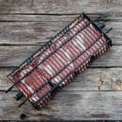 SANTOS Drehspieß-Korb Set Für Drehspieße, Grillkorb, Eckig 18 SANTOS Drehspieß-Korb Set Für Drehspieße, Grillkorb, Eckig -GrillMeister Geschäft santos drehspie korb set drehspie e eckig 251c5a6b6a32d59a9b3676fac1656750