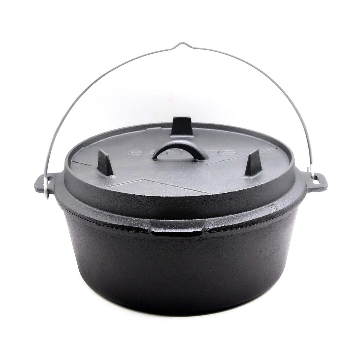 SANTOS Dutch Oven 12qt Ohne Füße 4 SANTOS Dutch Oven 12qt Ohne Füße – Bild 2