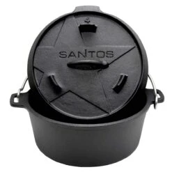SANTOS Dutch Oven 4,5qt Ohne Füße -GrillMeister Geschäft santos dutch oven 4 5qt ohne fue e 990c44e4f13d2894d88d59a370832826