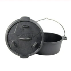 SANTOS Dutch Oven 4,5qt Ohne Füße -GrillMeister Geschäft santos dutch oven 4 5qt ohne fue e ed06f4e6e25ef65ad6a12ed80a17f14a