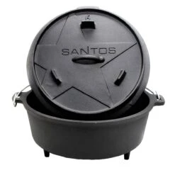 SANTOS Dutch Oven 6qt Mit Füßen -GrillMeister Geschäft santos dutch oven 6qt mit fue en 88b62cd893b795964e183967052f601d