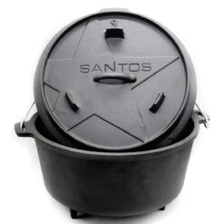 SANTOS Dutch Oven 9qt Mit Füßen -GrillMeister Geschäft santos dutch oven 9qt mit fue en 5725b1bac7b6a12e7d46e1fcf706ab09
