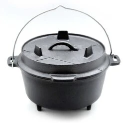 SANTOS Dutch Oven 3,7 Liter (4,5 Qt) Mit Füßen -GrillMeister Geschäft santos dutch oven ca 4 liter 4 5 qt mit fue en fdda898779f191d0846e556487e0456d