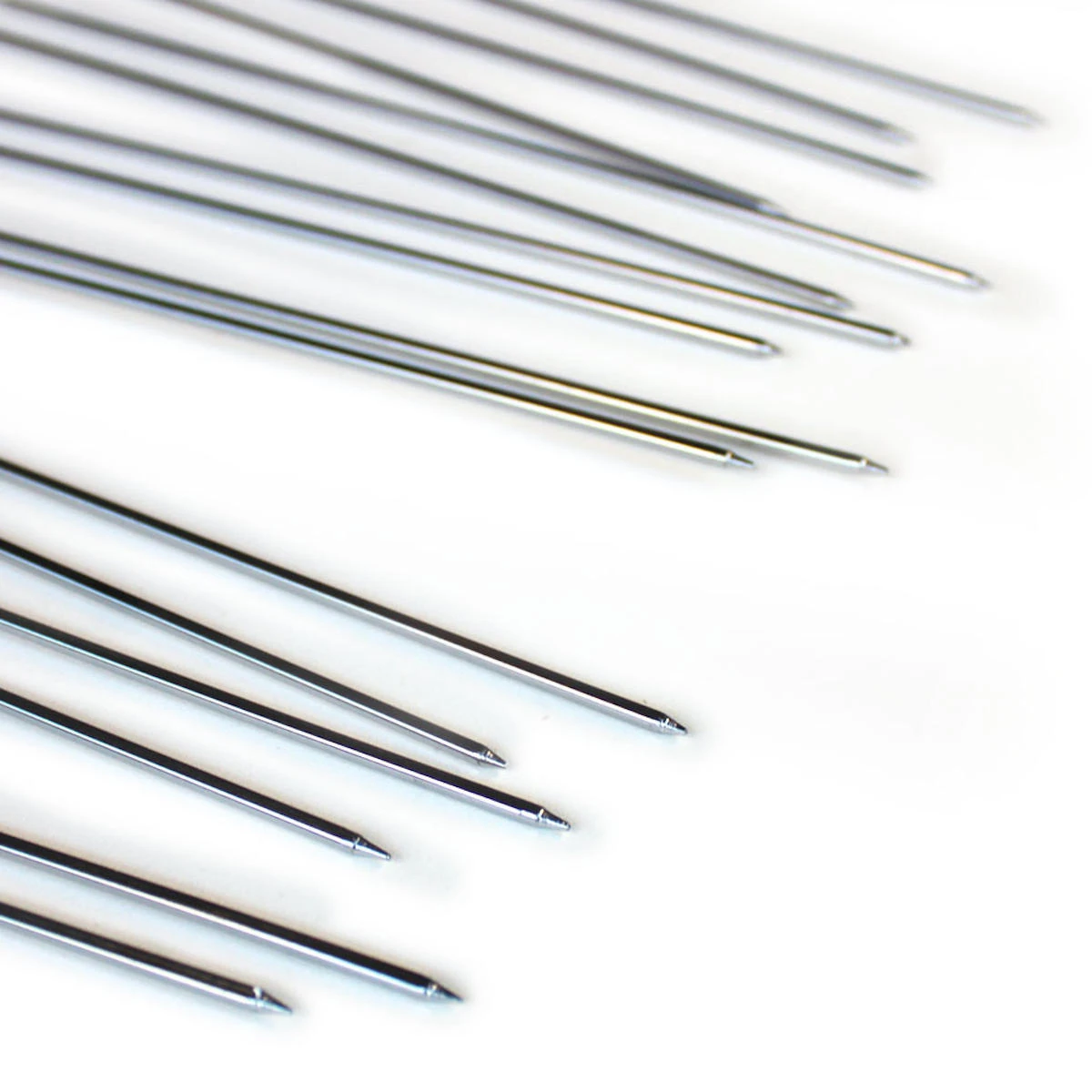 SANTOS Edelstahl Doppelspieße 8 Stück 3 SANTOS Edelstahl Doppelspieße 8 Stück