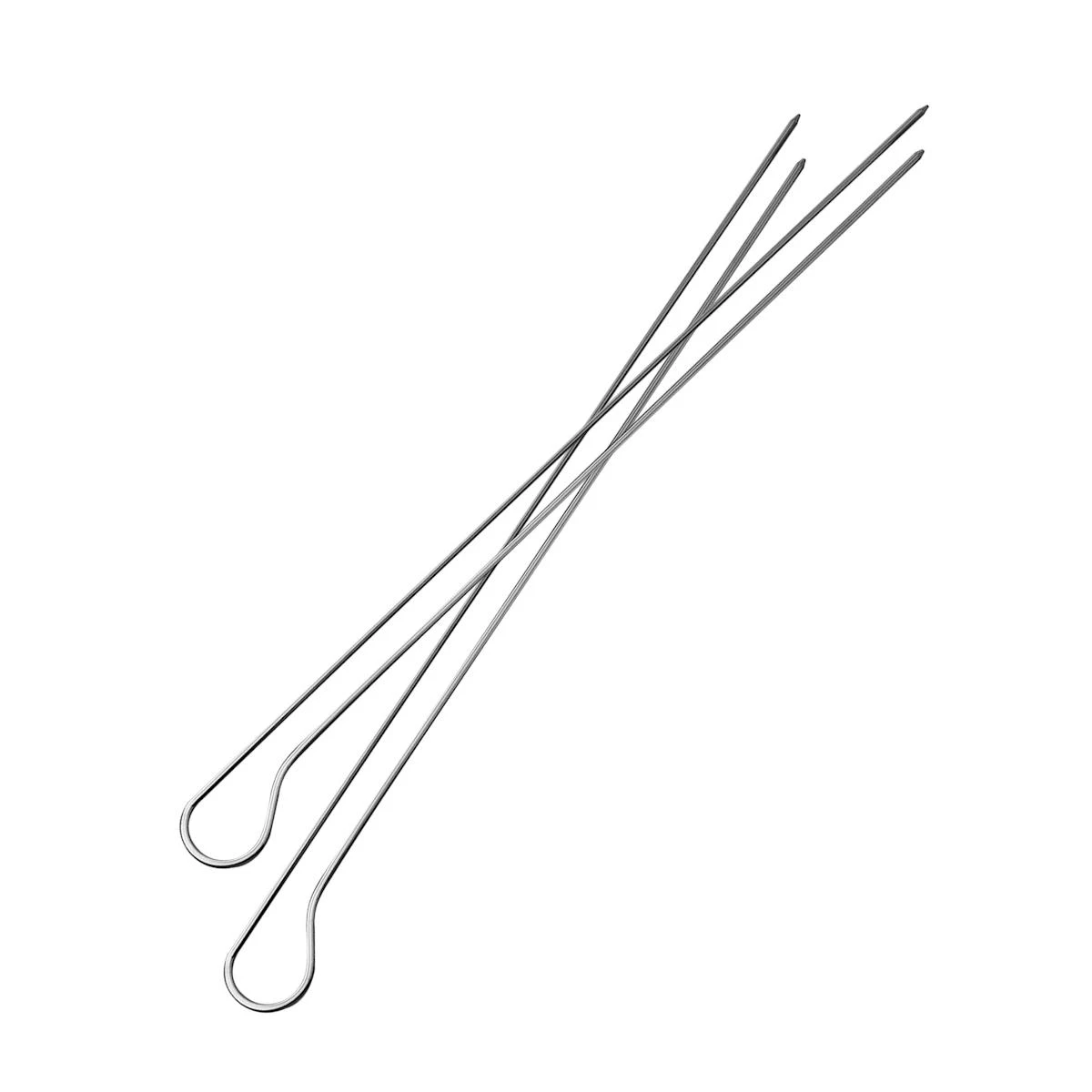 SANTOS Edelstahl Doppelspieße 8 Stück 7 SANTOS Edelstahl Doppelspieße 8 Stück – Bild 5