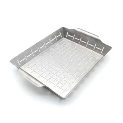 SANTOS Gemüsekorb L / Grillpfanne Edelstahl, 35 X 24,2 cm -GrillMeister Geschäft santos gemuesekorb l grillpfanne edelstahl 35 x 24 2 x 5 6 cm 8935ed719a2ffb987645babbb91986a2