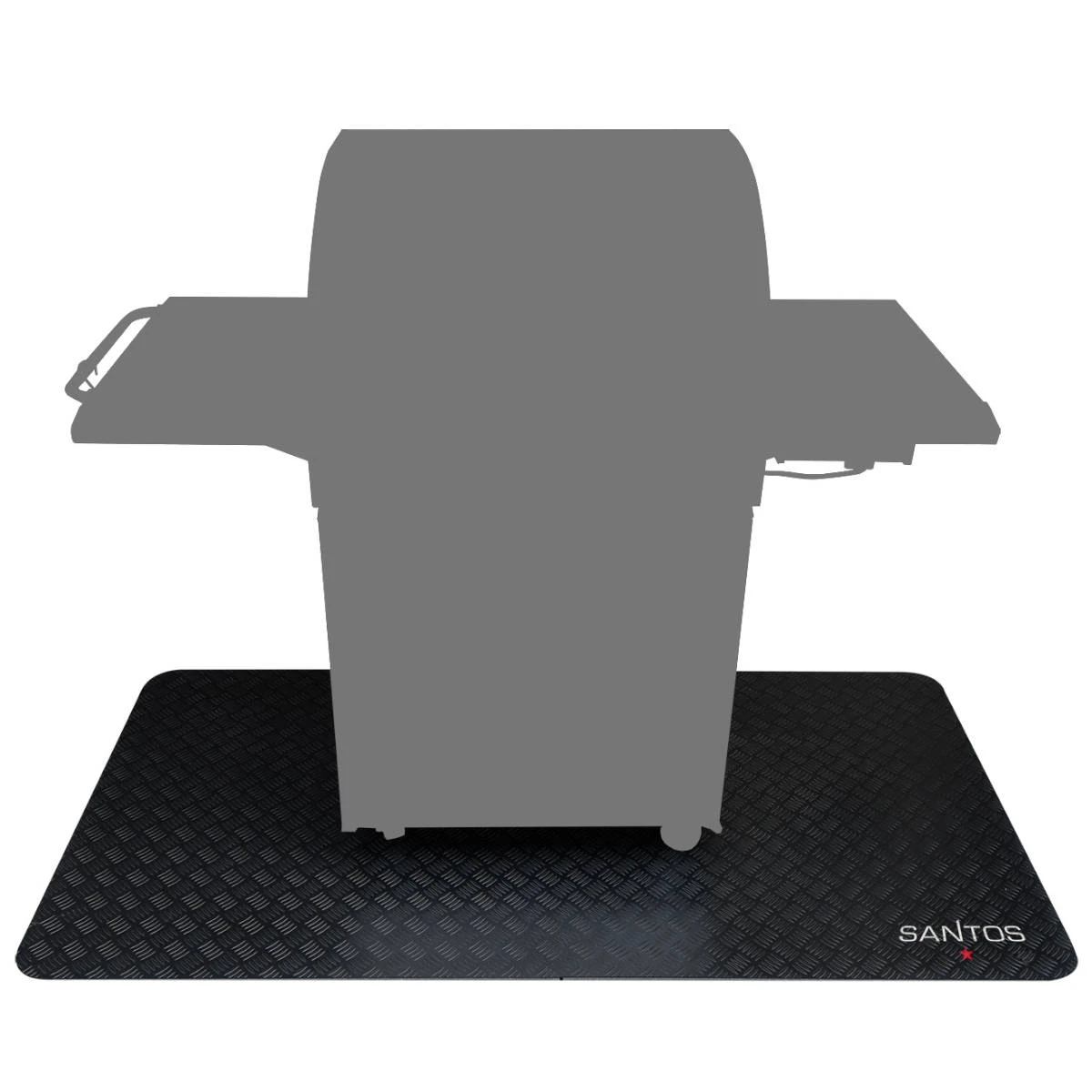 SANTOS Grillmatte Bodenschutz 120 X 100 Cm 3 SANTOS Grillmatte Bodenschutz 120 X 100 Cm