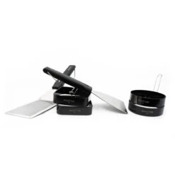 SANTOS Grillspachtel Frühstücksset, 6-teilig -GrillMeister Geschäft santos grillspachtel spiegeleiformen american breakfast 6 teiliges bbq fruehstuecks set fuer einen schnellen leckeren start in den tag dc4ab40459c275309c890ffab4d10114